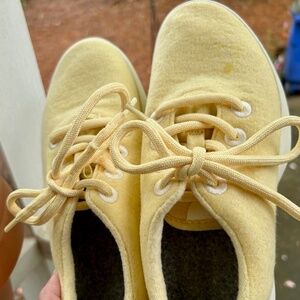 Allbirds Wool Runners - pale yellow (Kotare Lemon)